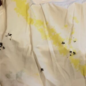 Lululemon Athletica Yellow and Black Duvet Cover